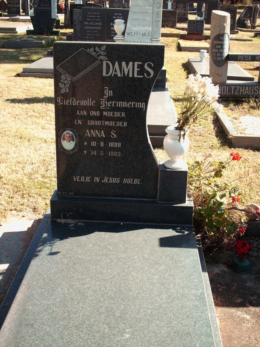 DAMES Anna S. 1888-1983