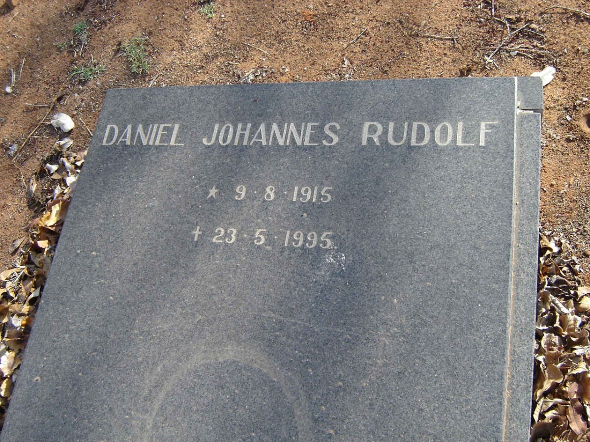 NORTJE Daniel Johannes Rudolf 1915-1995