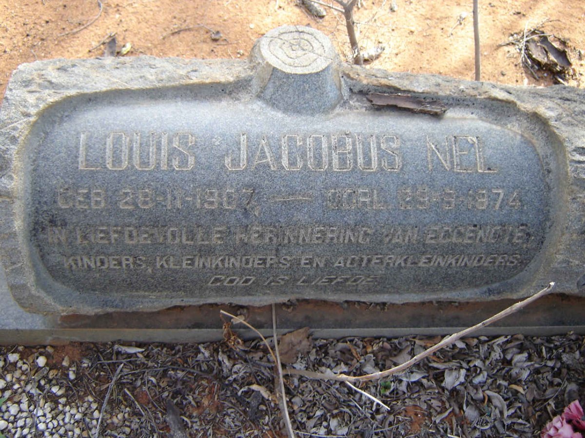 NEL Louis Jacobus 1907-1974