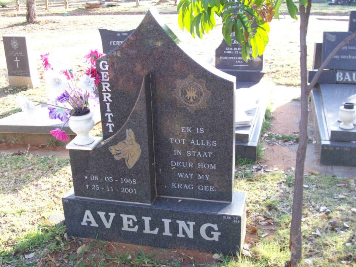 AVELING Gerritt 1968-2001