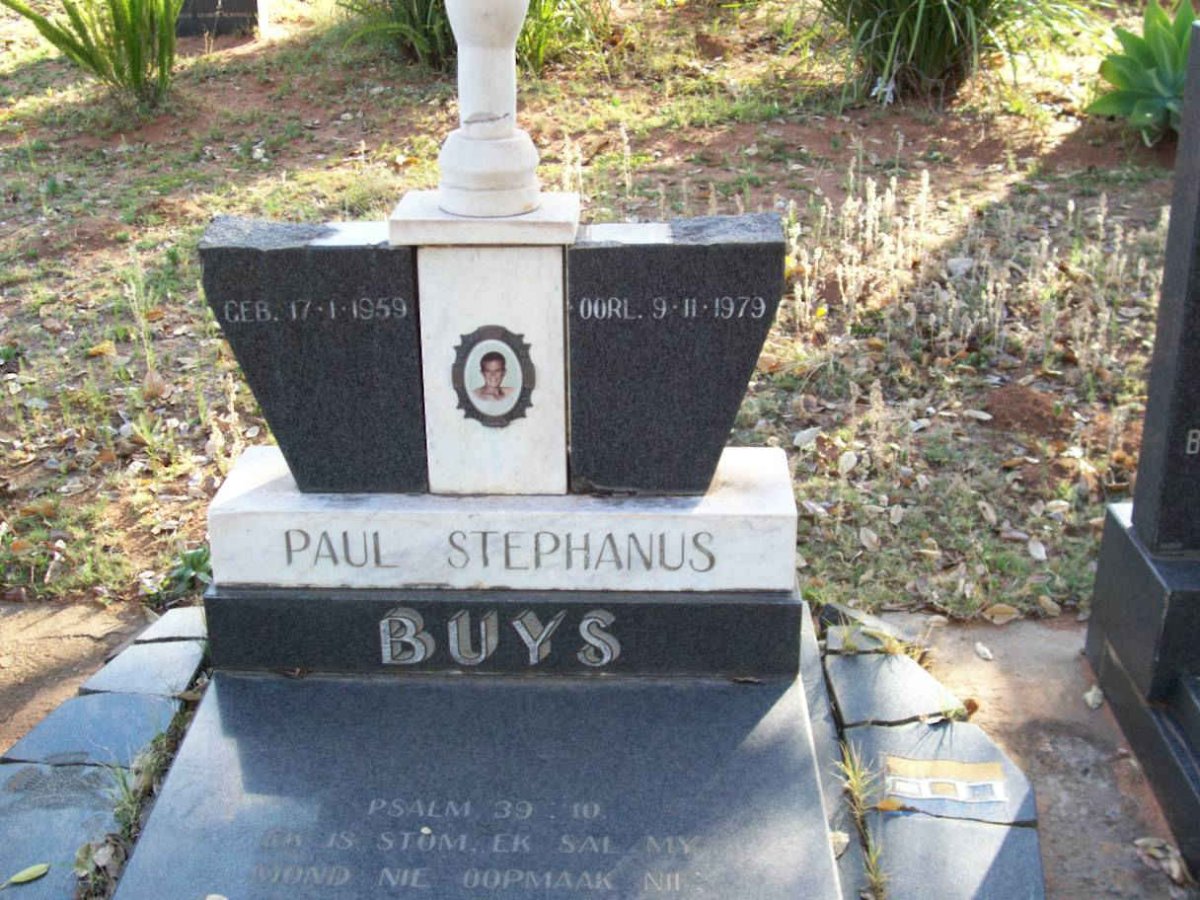 BUYS Paul Stephanus 1959-1979