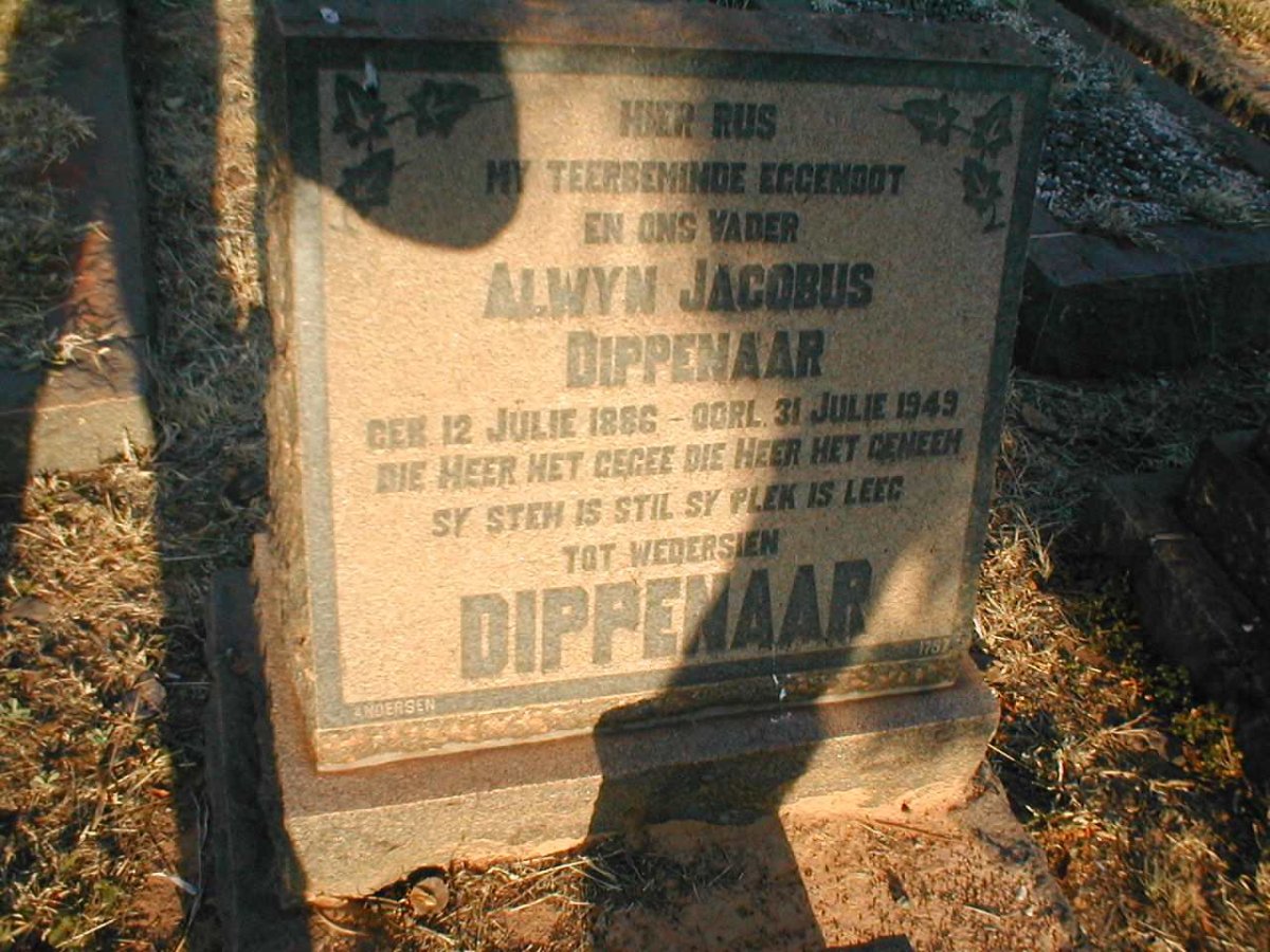 DIPPENAAR Alwyn Jacobus 1886-1946