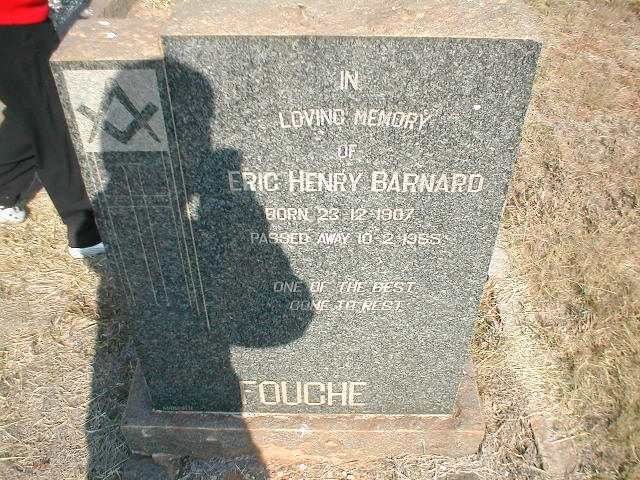 FOUCHE Eric Henry Barnard 1907-19?5