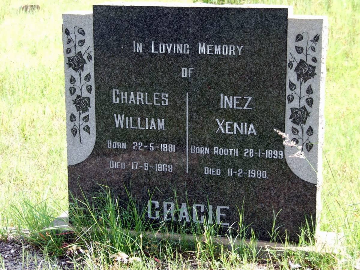 GRACIE Charles William 1881-1969 &amp; Inez Xenia 1899-1980