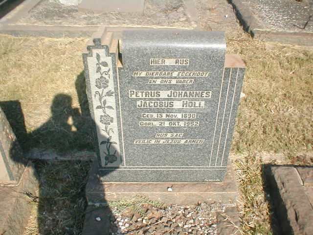 HOLL Petrus Johannes Jacobus 1890-1952