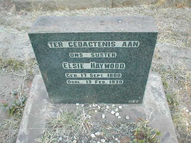 HAYWOOD Elsie 1880-1938