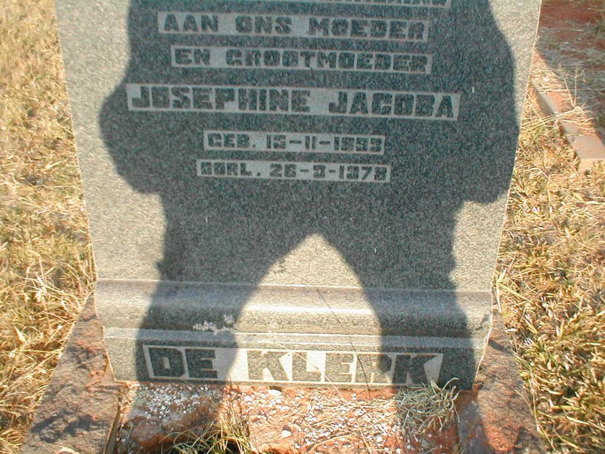 KLERK Josephine Jacoba, de 1893-1978