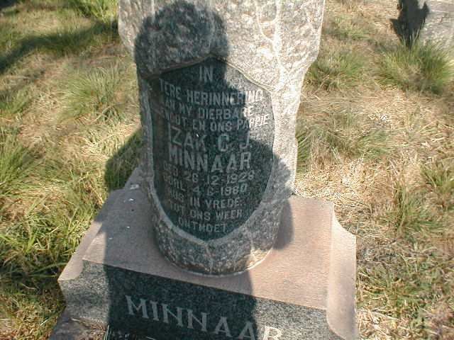 MINNAAR Izak C.J. 1926-1960