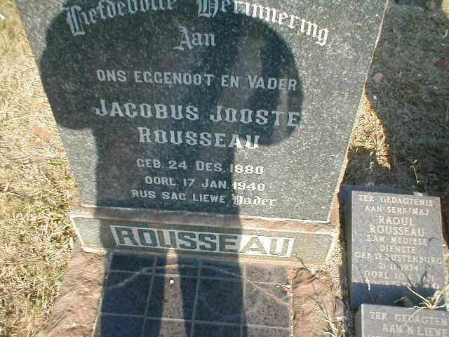 ROUSSEAU Jacobus Jooste 1880-1940 :: ROUSSEAU Raoul 1934-1981