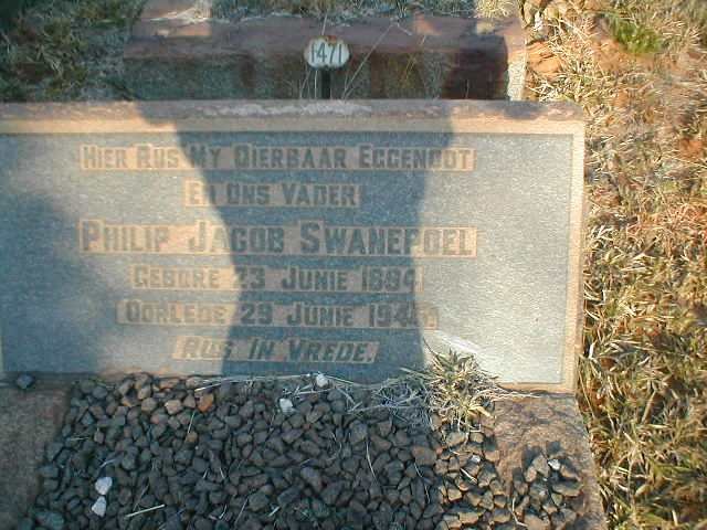 SWANEPOEL Philip Jacob 1884-194?