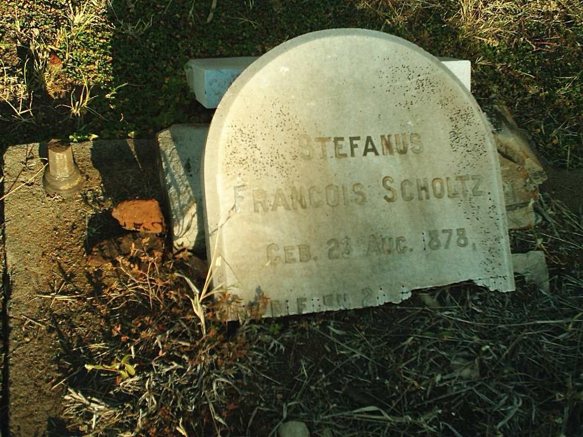 SCHOLTZ Stefanus Francois 1878-?