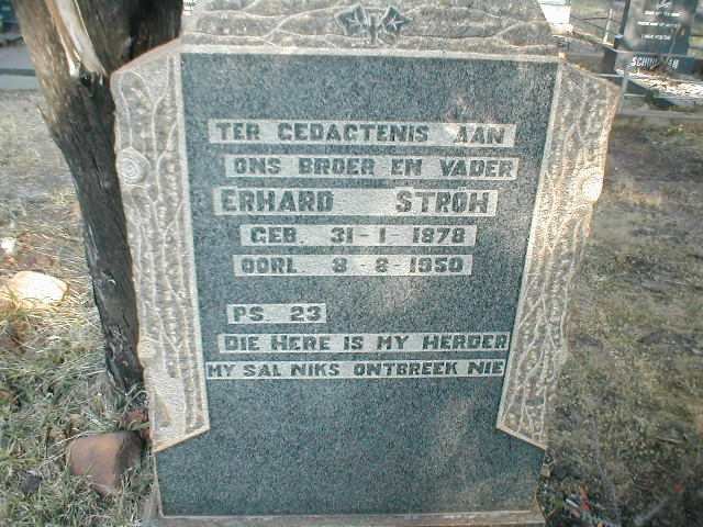 STRÖH Erhard 1878-1950