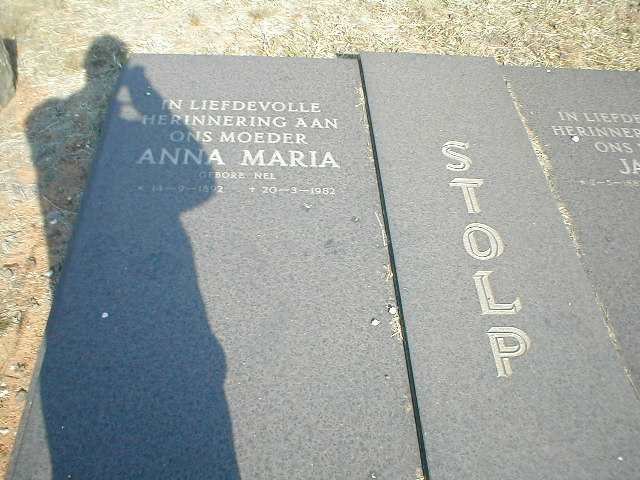 STOLP Anna Maria nee NEL 1892-1982