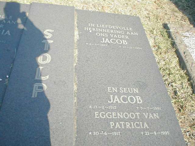 STOLP Jacob 1887-1954 :: STOLP Jacob 1915-1981 &amp; Patricia 1917-1995