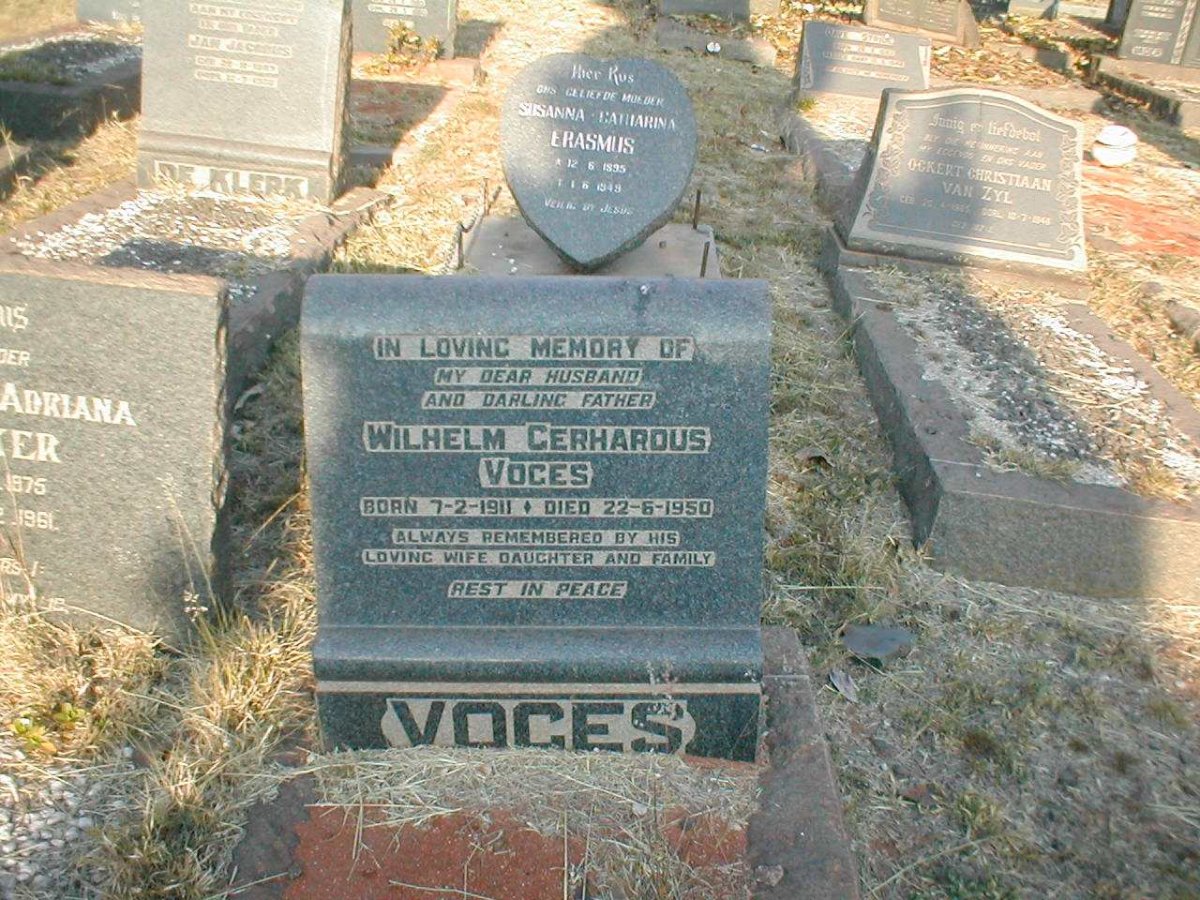 VOGES Wilhelm Gerhardus 1911-1950