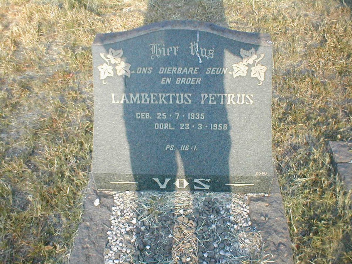 VOS Lambertus Petrus 1935-1956