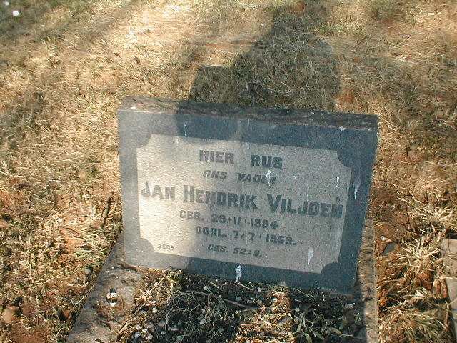 VILJOEN Jan Hendrik 1884-1959