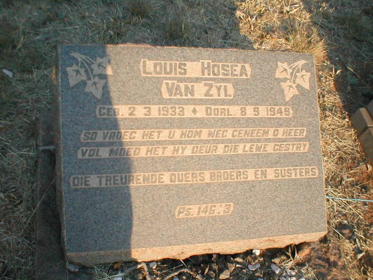 ZYL Louis Hosea, van 1933-1949
