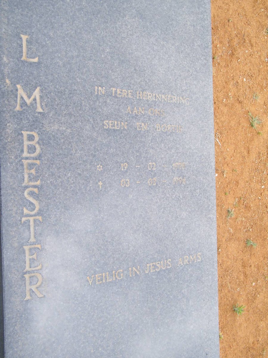 BESTER L.M. 1978-1996