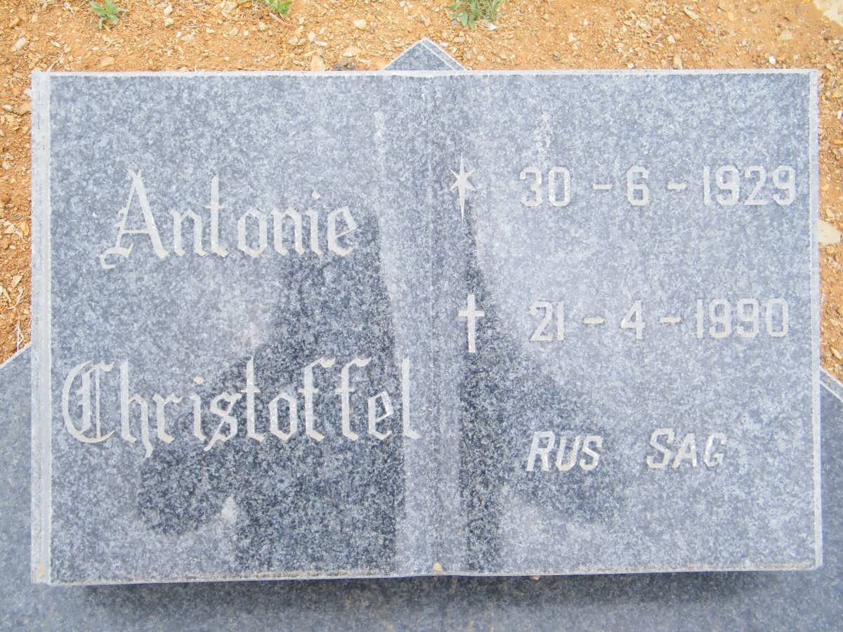 BOTHA Antonie Christoffel 1929-1990