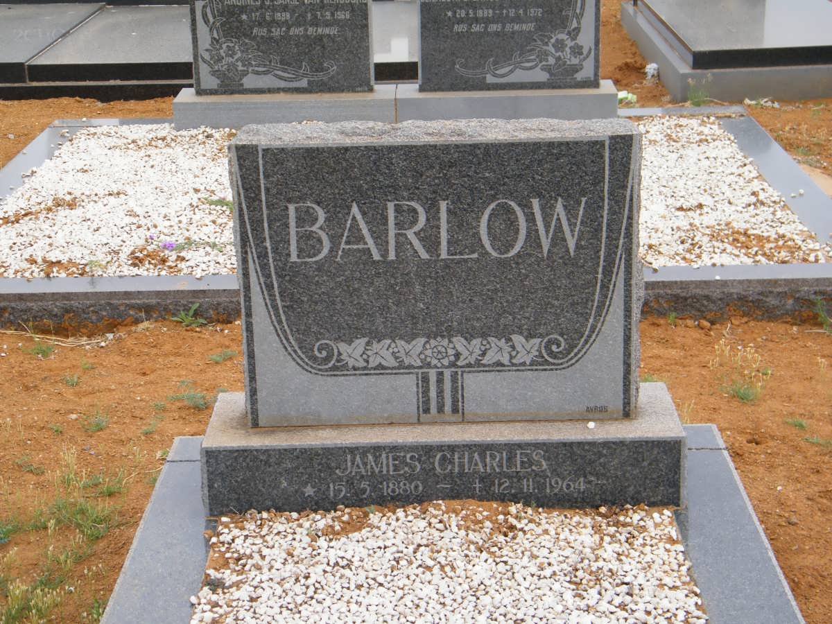 BARLOW James Charles 1880-1964