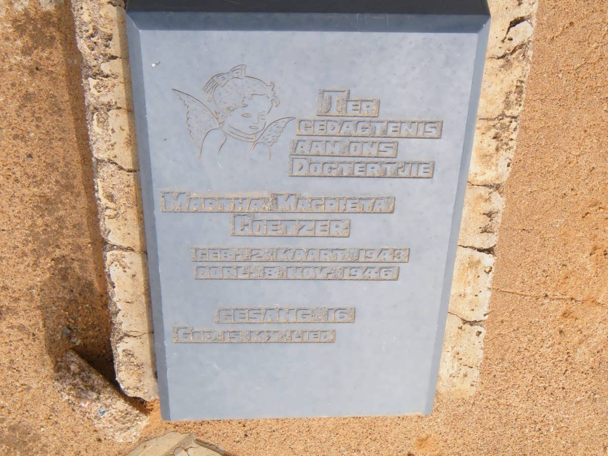 COETZER Martha Magrieta 1943-1946