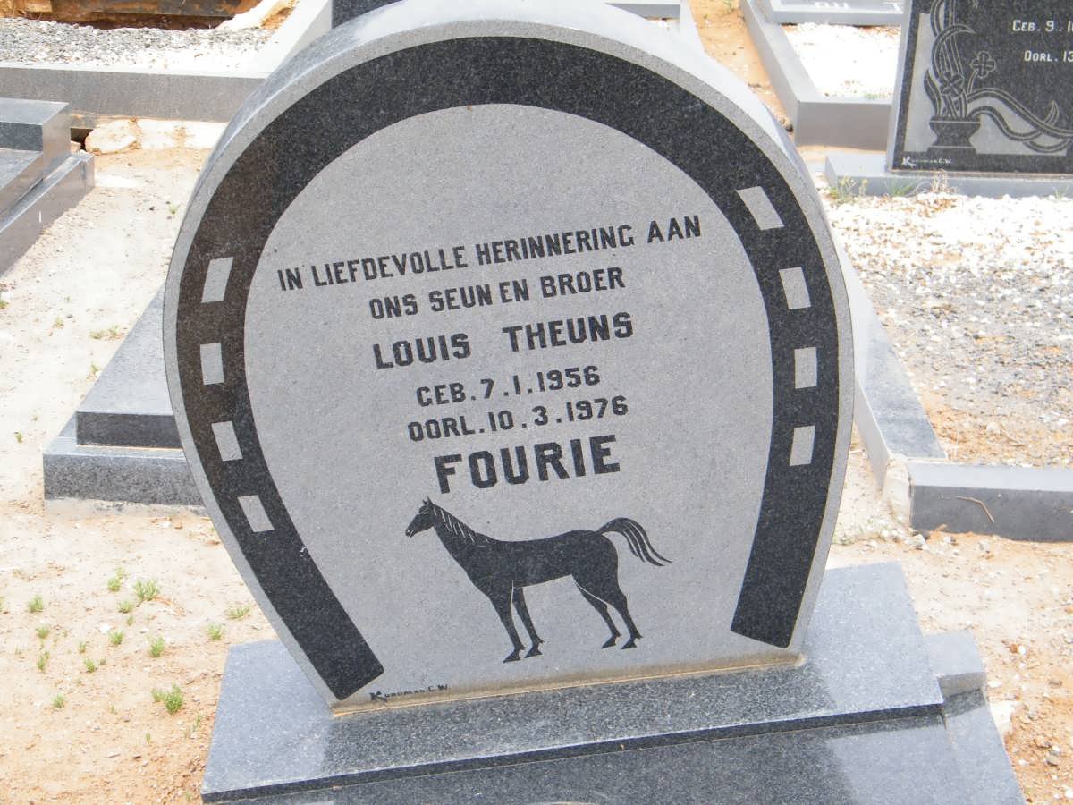 FOURIE Louis Theunis 1956-1976