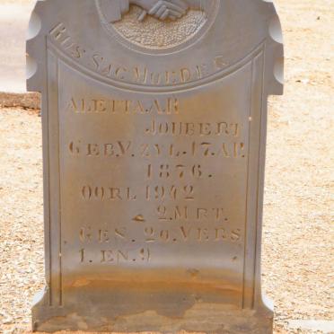 JOUBERT Aletta A.R. 1876-1942
