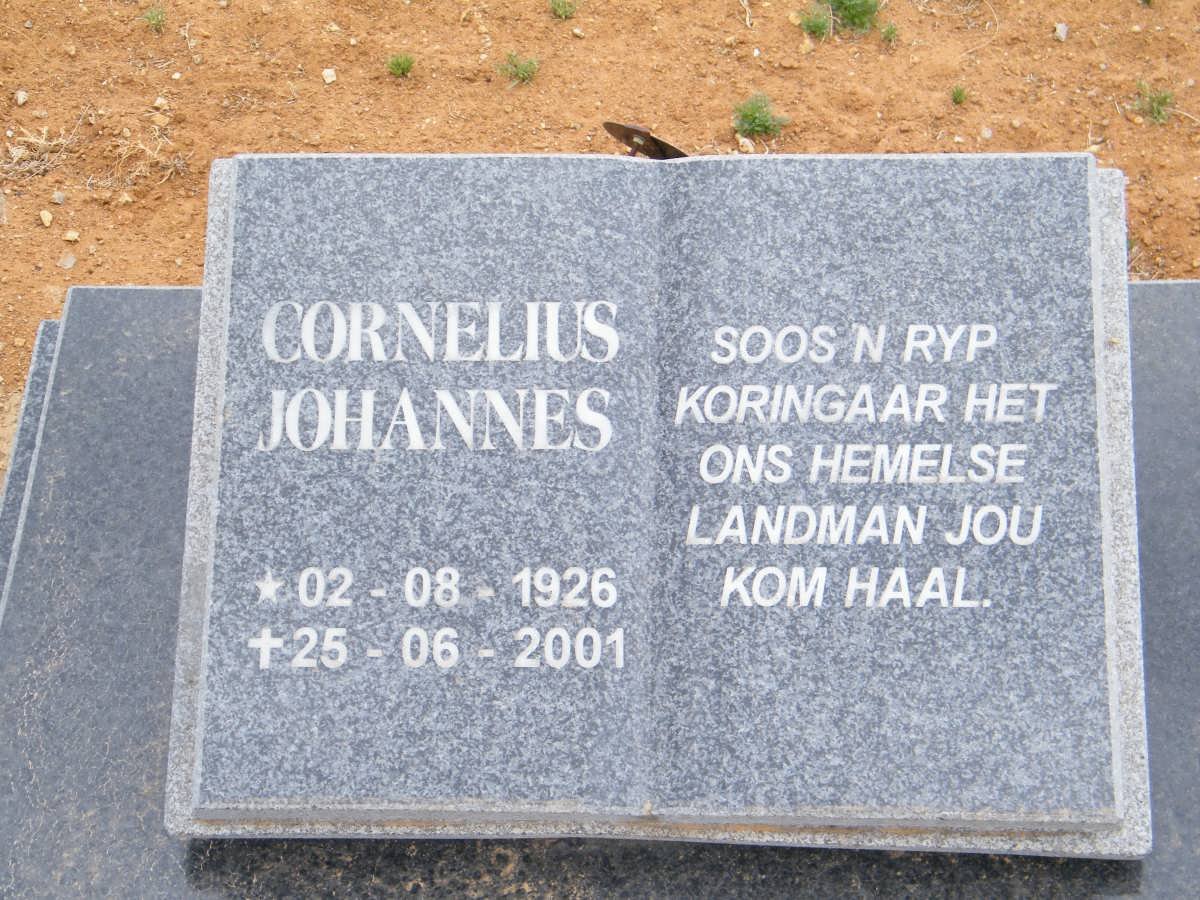 JAGER Cornelius Johannes, de 1926-2001 &amp; Regina Cathorina 1919-1999