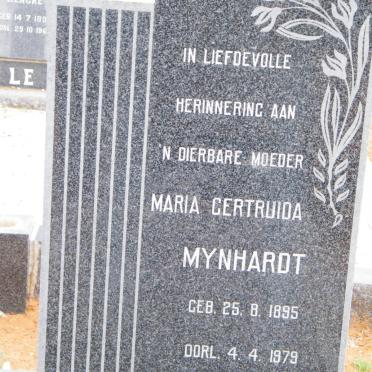 MYNHARDT Maria Gertruida 1895-1979