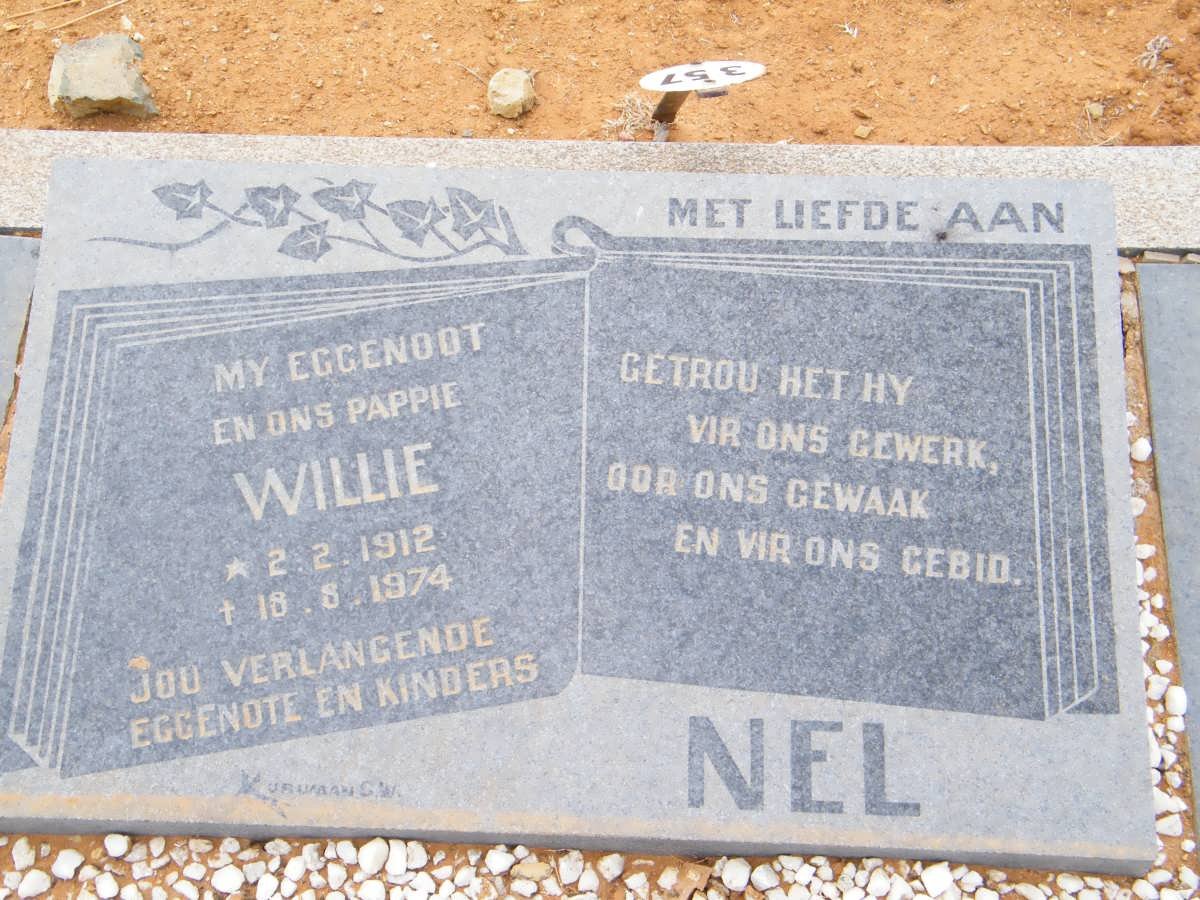 NEL Willie 1912-1974