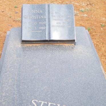 STEYN Anna Christina 1920-1988