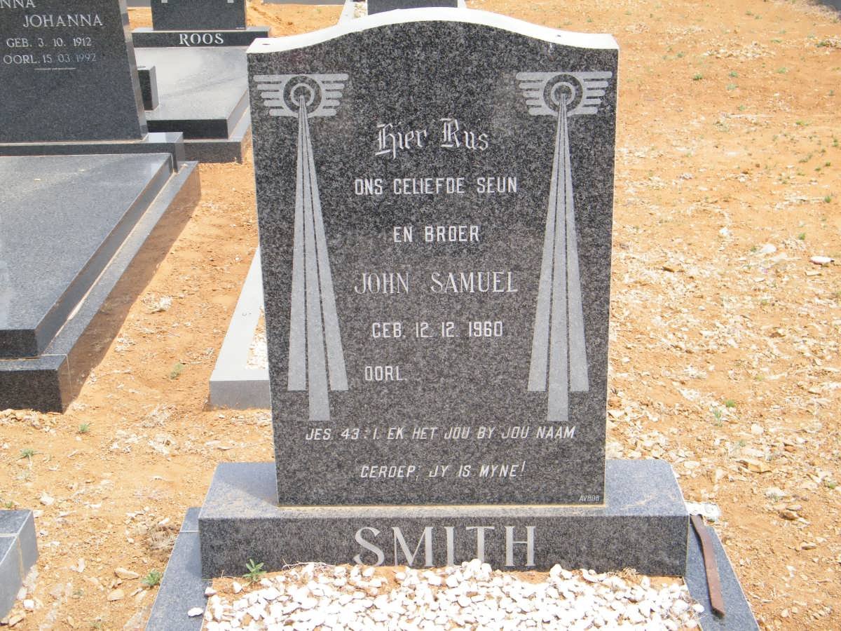 SMITH John Samuel 1960-