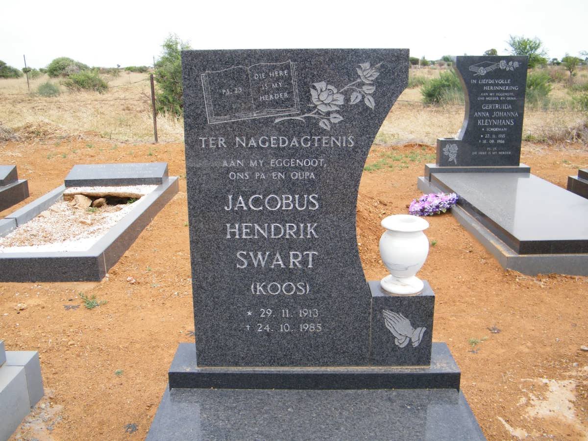 SWART Jacobus Hendrik 1913-1985