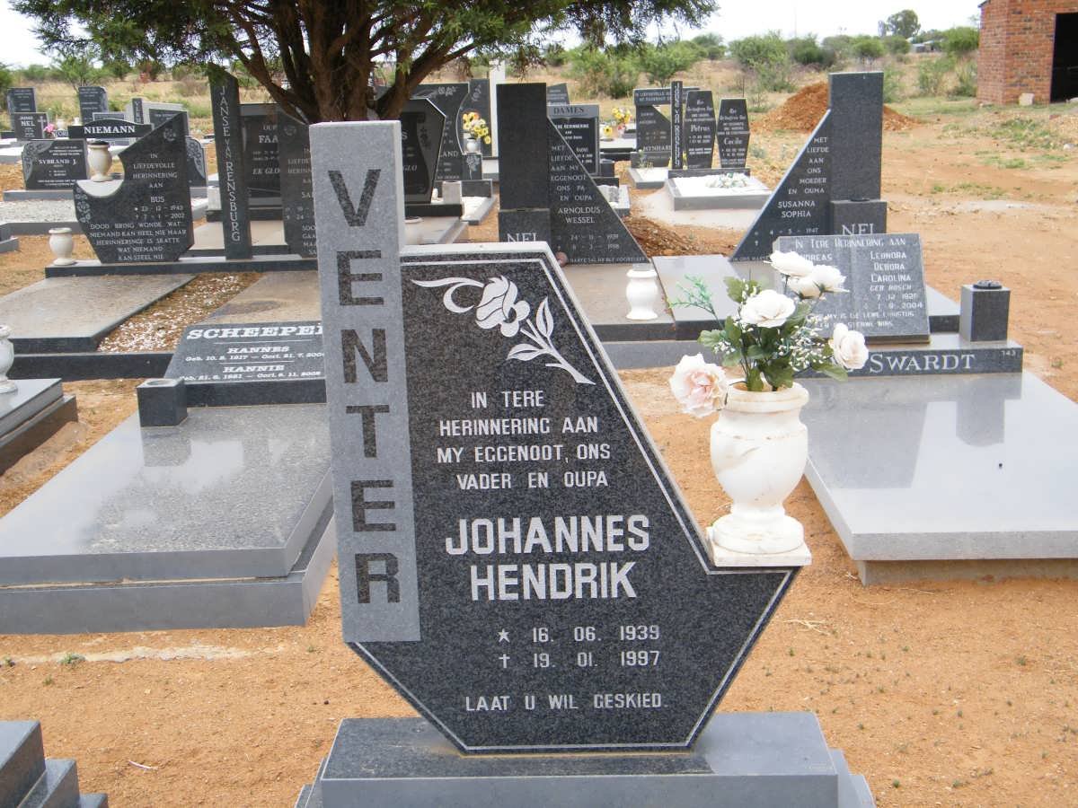 VENTER Johannes Hendrik 1939-1997