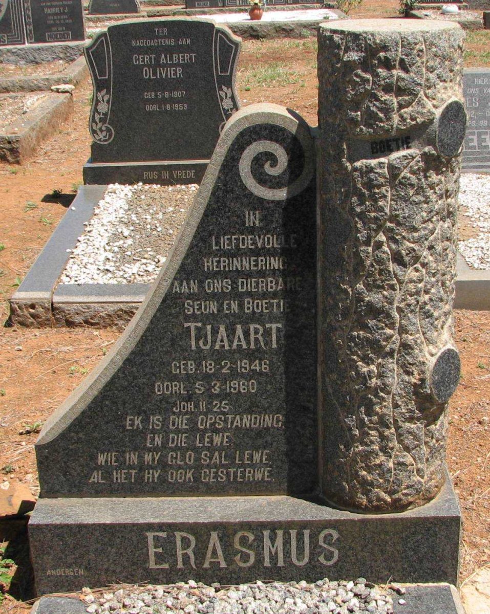 ERASMUS Tjaart 1946-1960