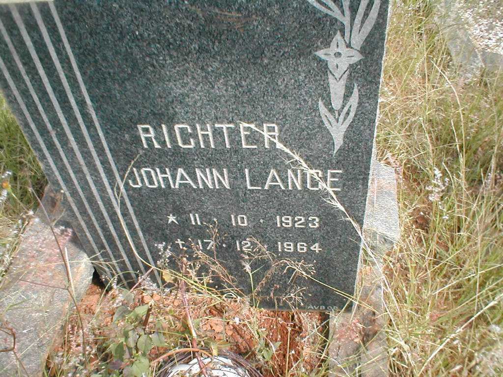 LANGE Richter Johann 1923-1964