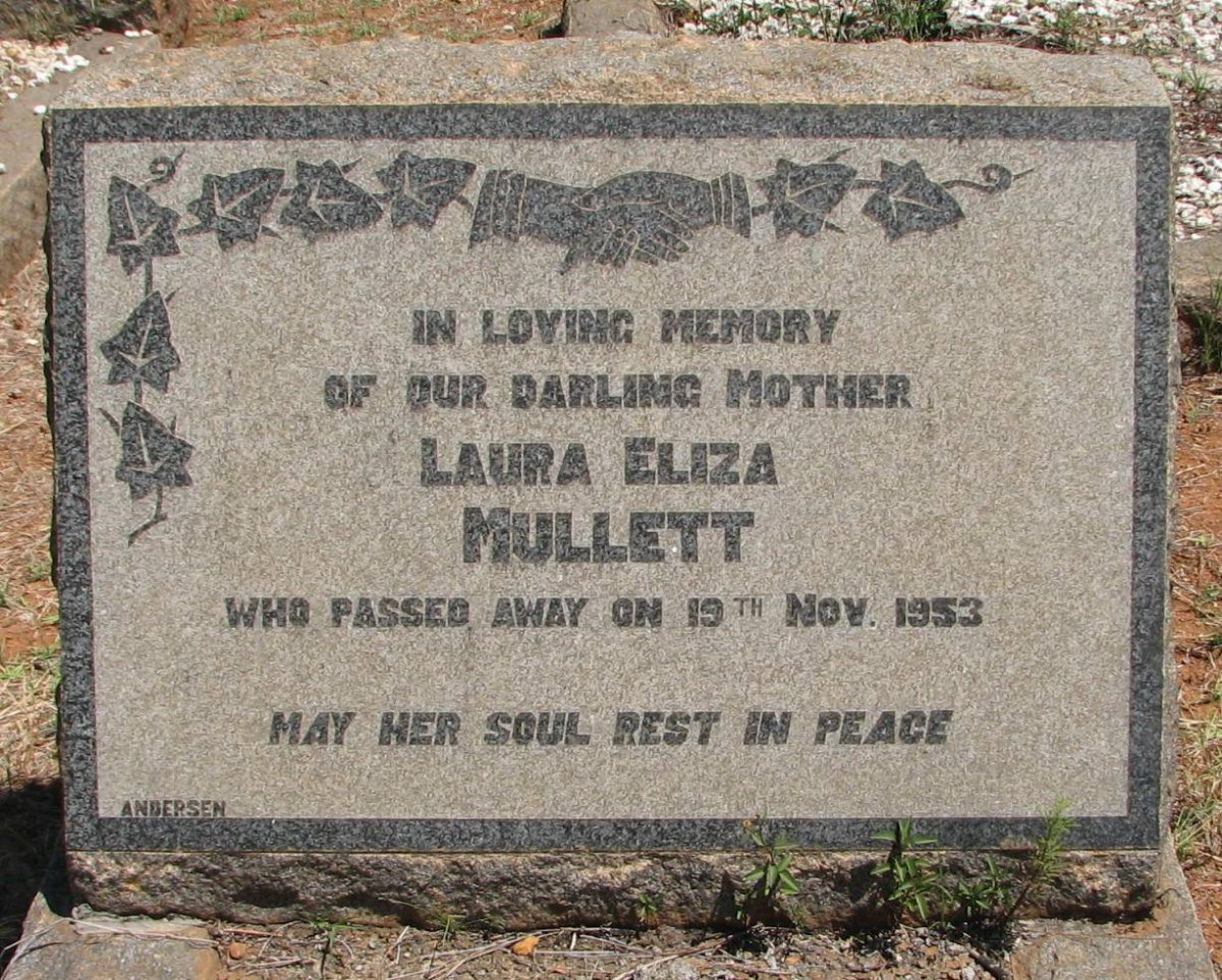 MULLETT Laura Eliza -1953