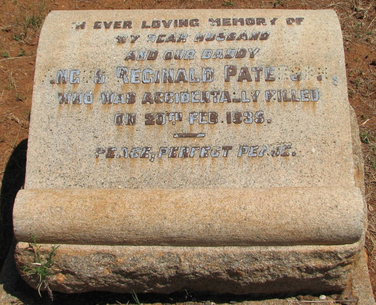 PATERSON Angus Reginald -1935