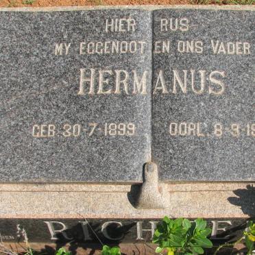 RICHTER Hermanus 1899-1961