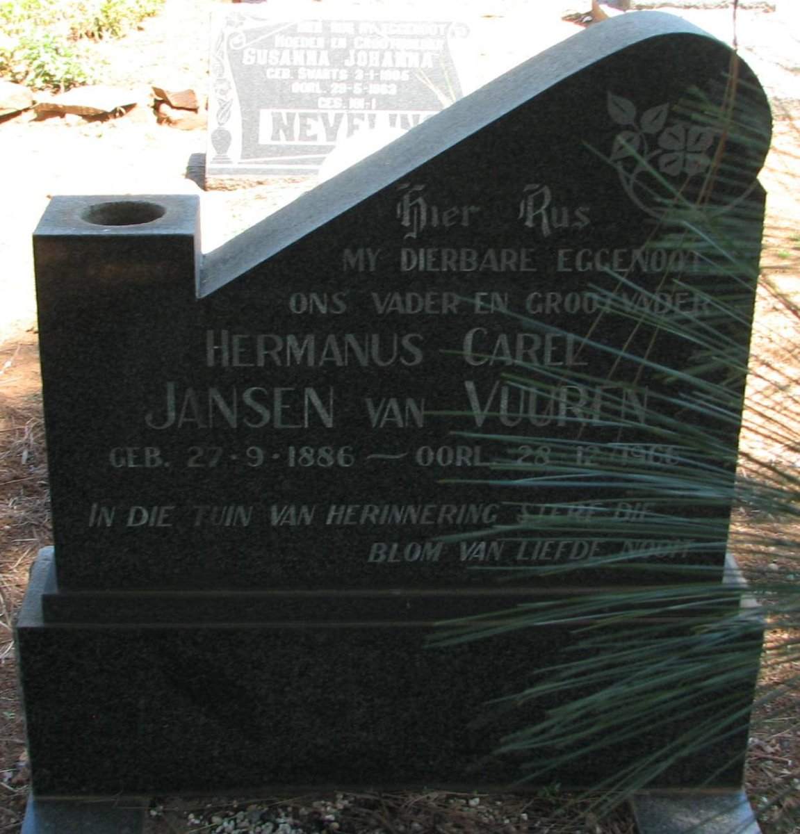 VUUREN Hermanus Carel, Jansen van 1886-1966