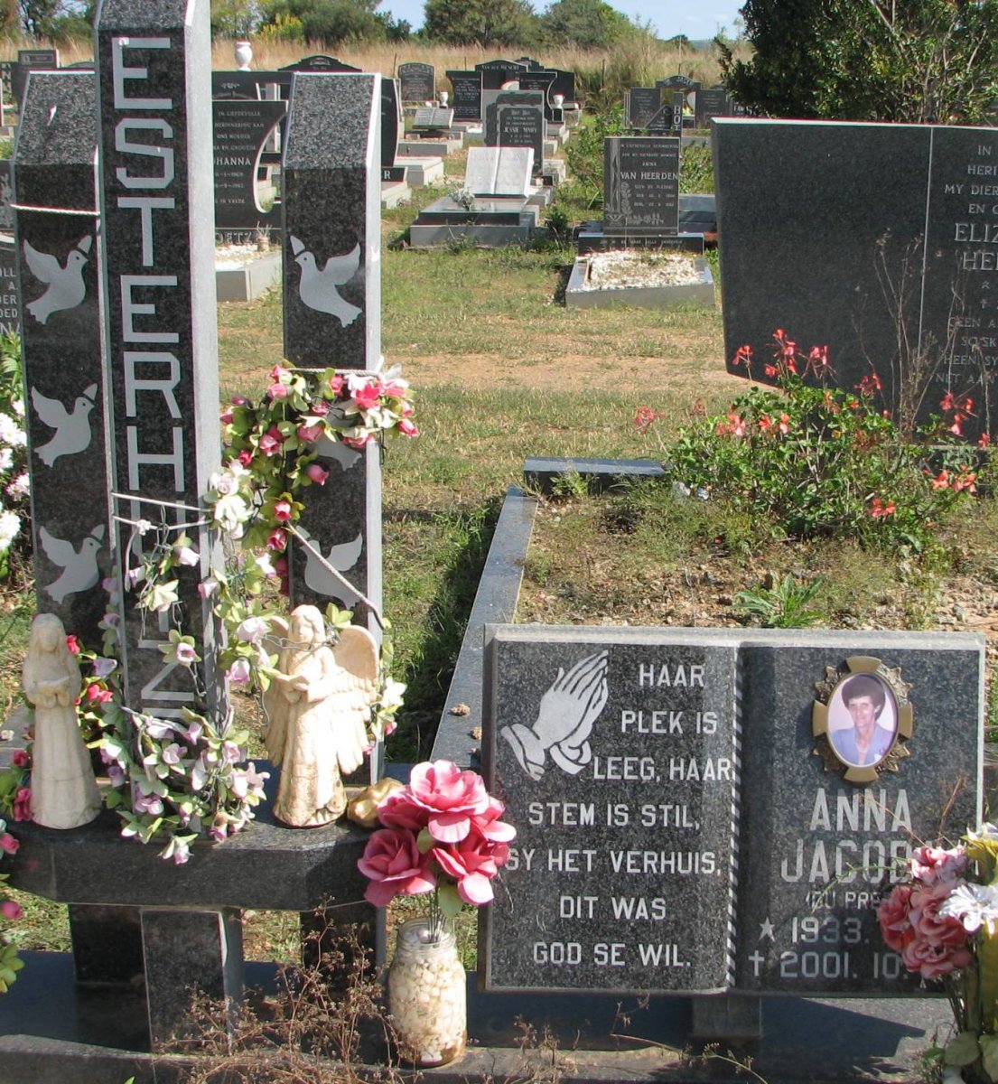 ESTERHUIZEN Anna Jacoba nee du PREEZ 1933-2001