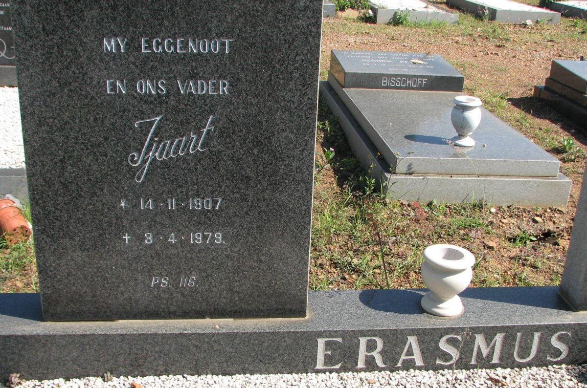 ERASMUS Tjaart 1907-1979