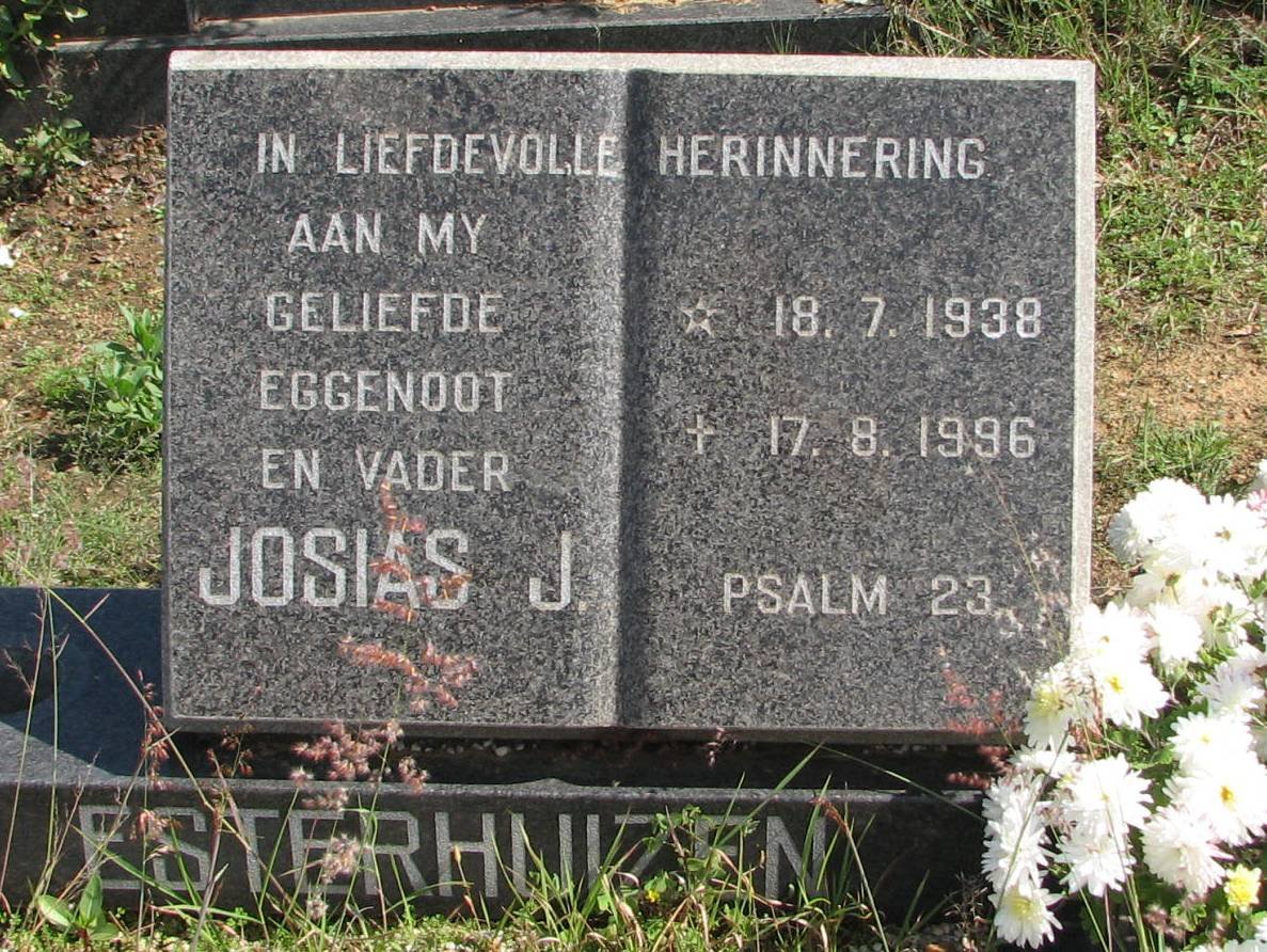 ESTERHUIZEN Josias  J. 1938-1996