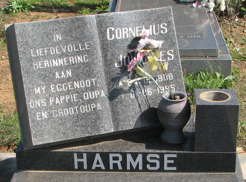 HARMSE Cornelius Johannes 1908-1995