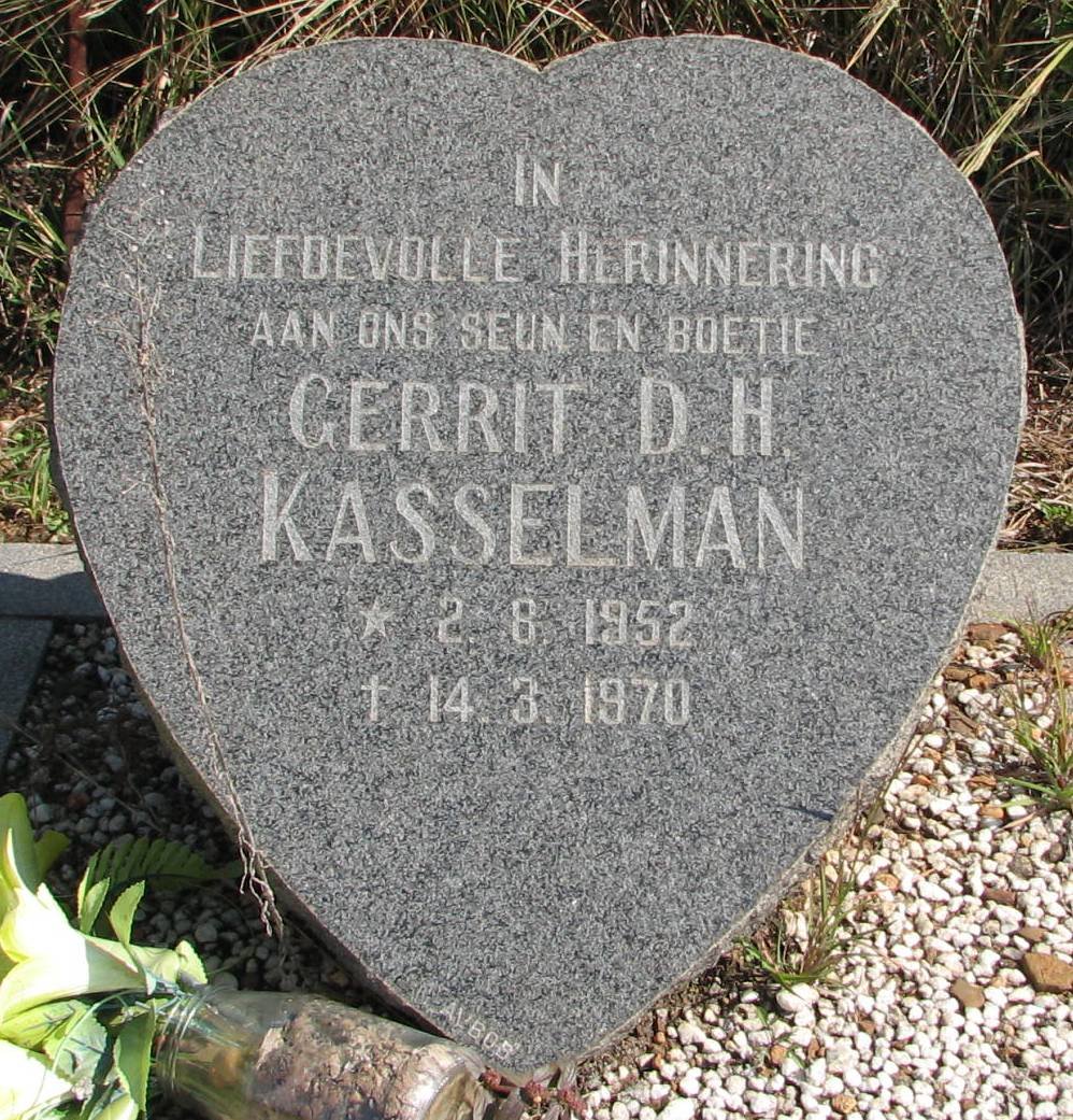 KASSELMAN Gerrit D.H. 1952-1970