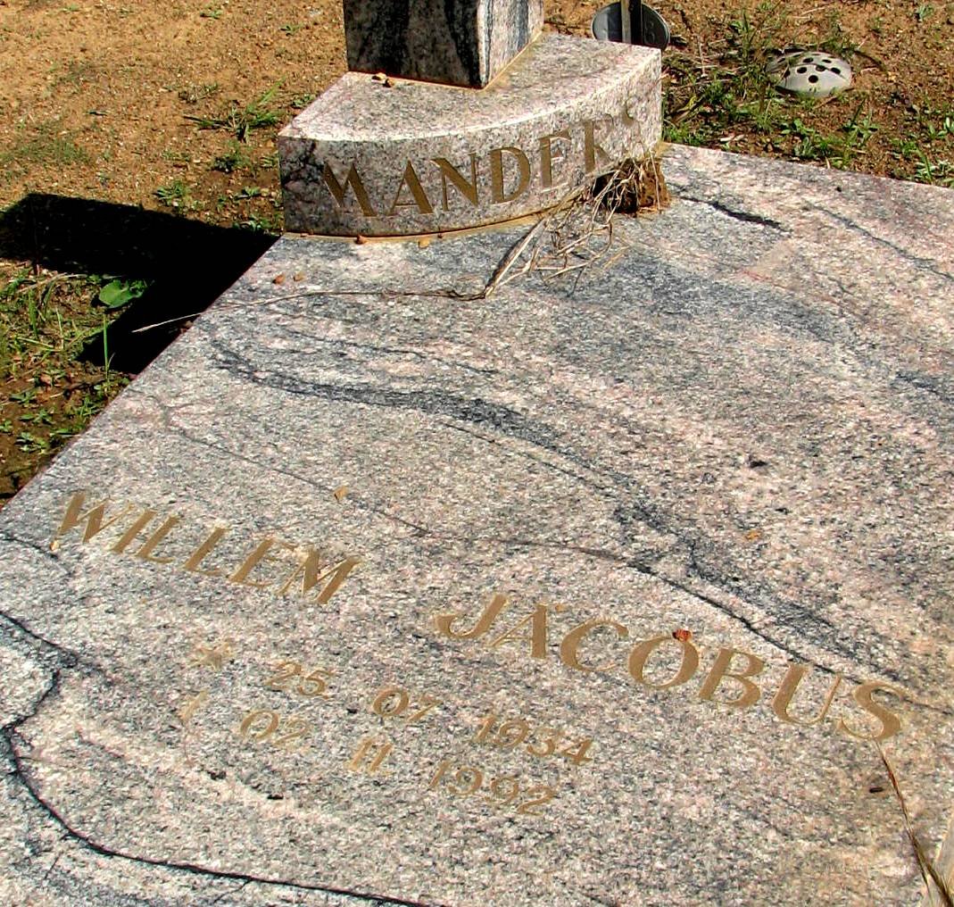 MANDERS Willem Jacobus 1934-1992