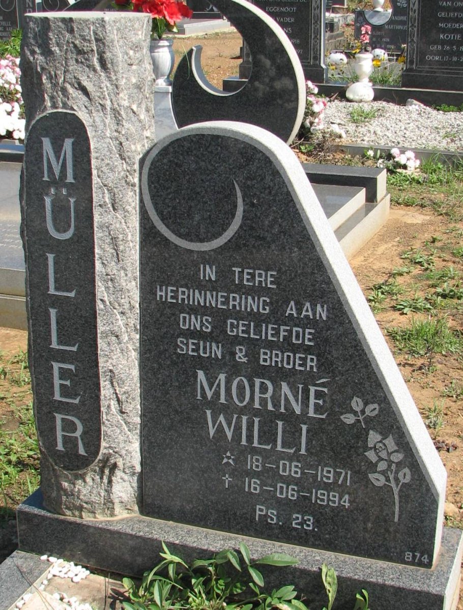 MULLER Morne Willi 1971-1994