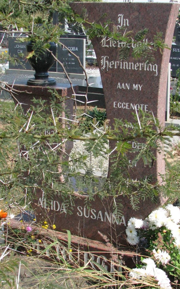 MYBURGH Alida Susanna