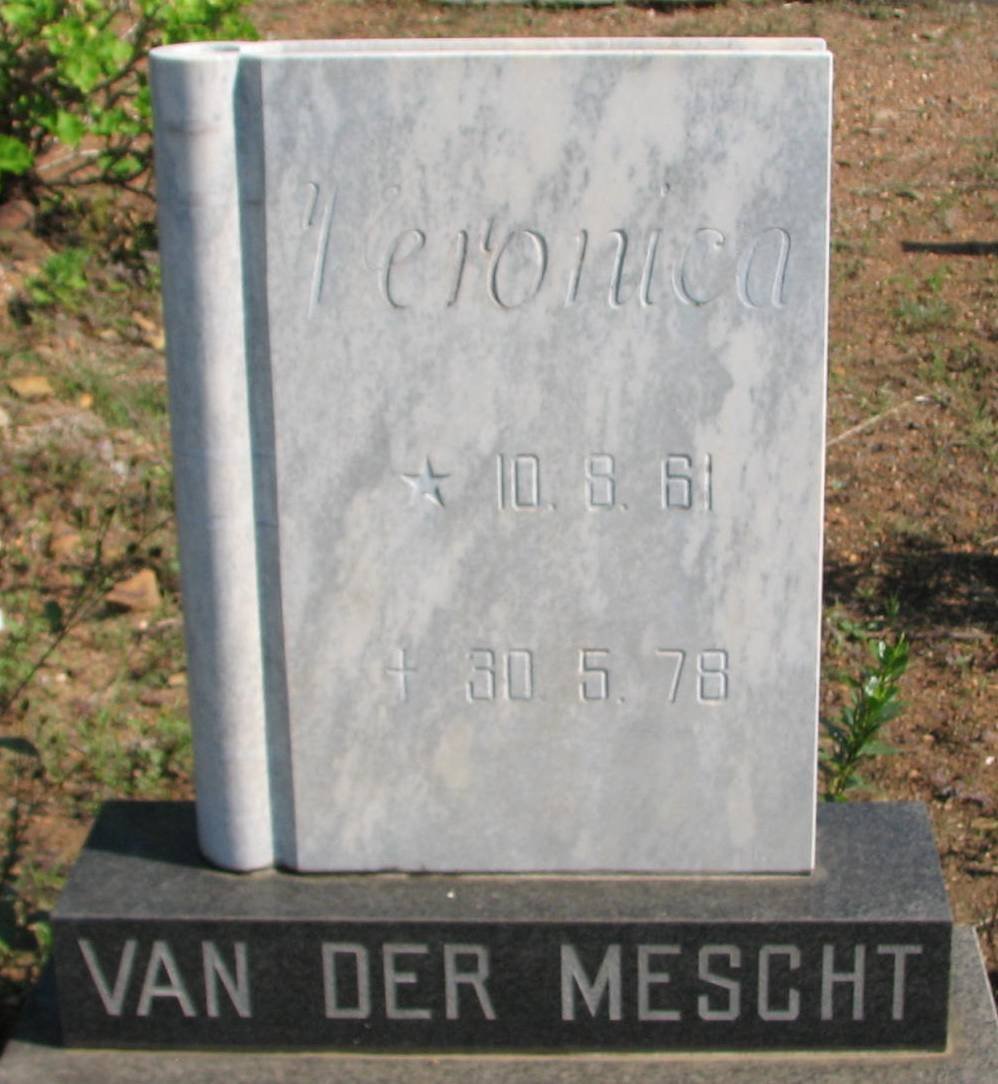 MESCHT Veronica, van der 1961-1978